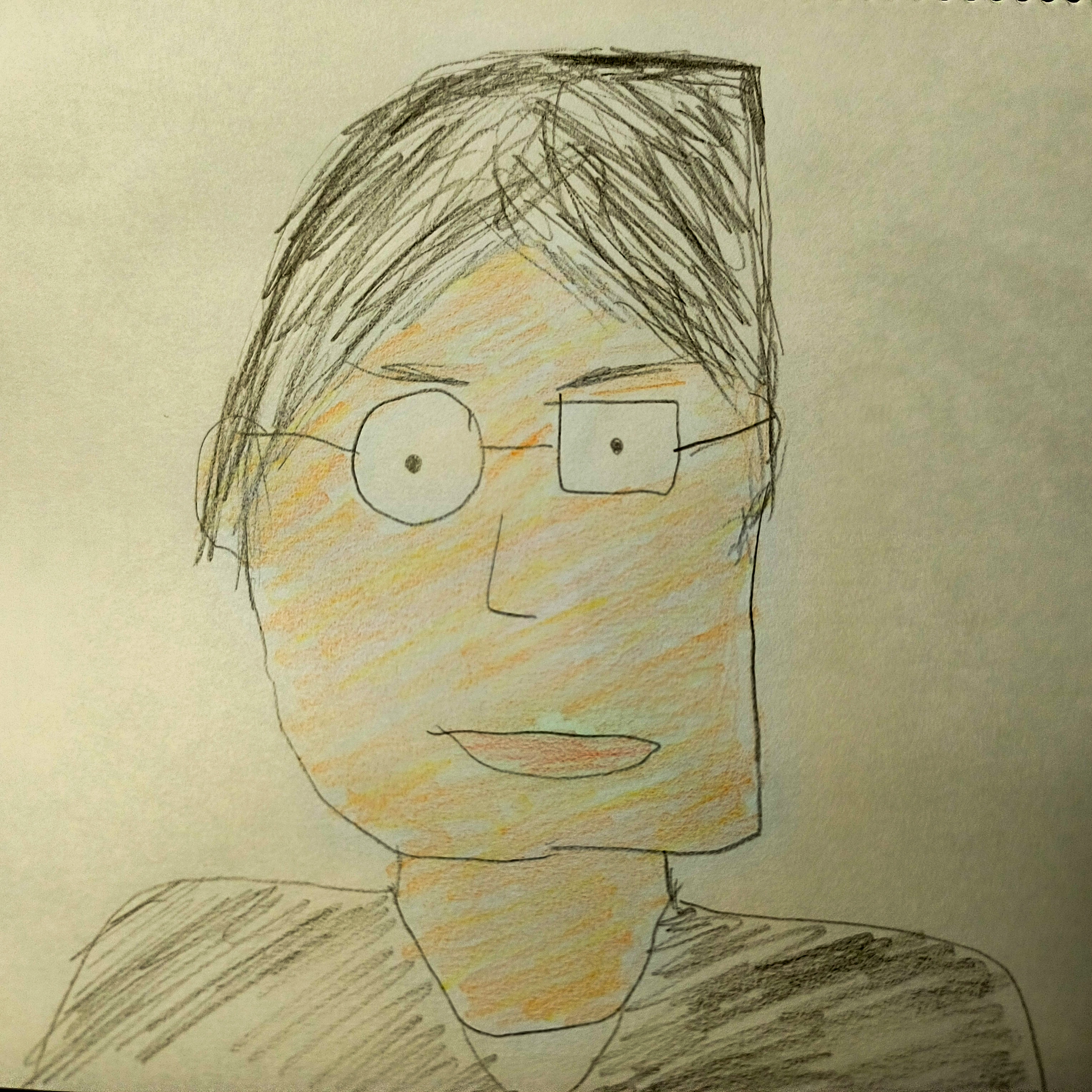 羽田 悠輔の自画像